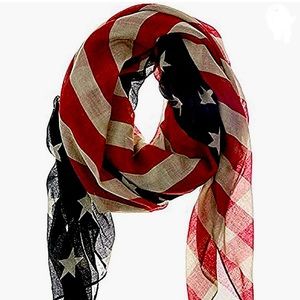 Abercrombie Patriotic Lightweight Scarf